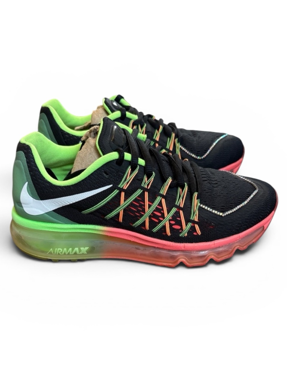 Nike Air Max Running Shoes Women's Size 6.5 Hyper Punch Lime